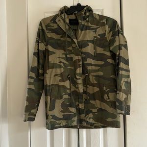 Army print MISS LONDON black label jacket